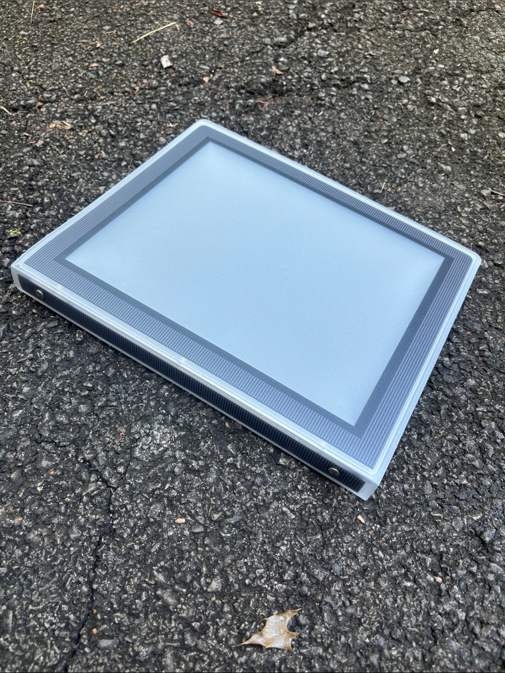 ~BUNDLE ONLY~ Avery Flexi-View 1” 3-Ring Presentation Binder Clear / Black